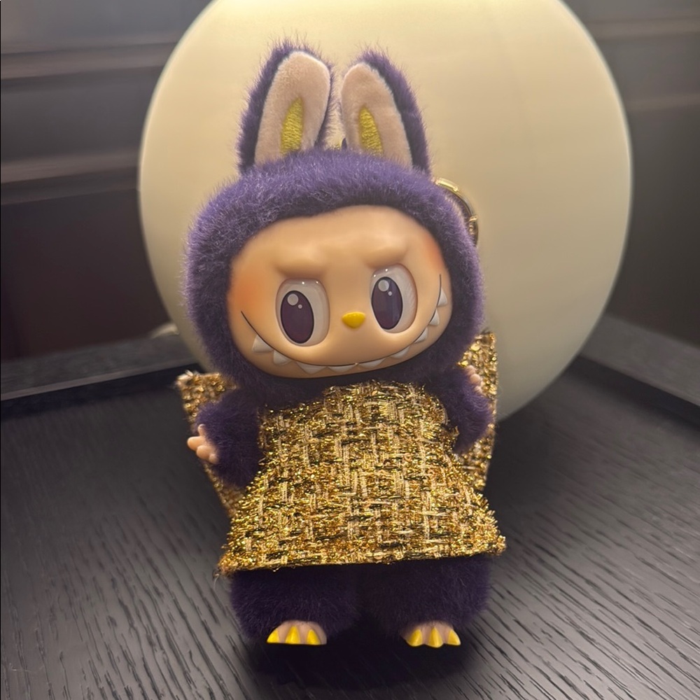 POP MART Labubu x Pronounce Wings of Fortune Vinyl Plush Keychain